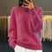 Fashion Retro Cable-knit Pullover Sweater Women Meifu Market