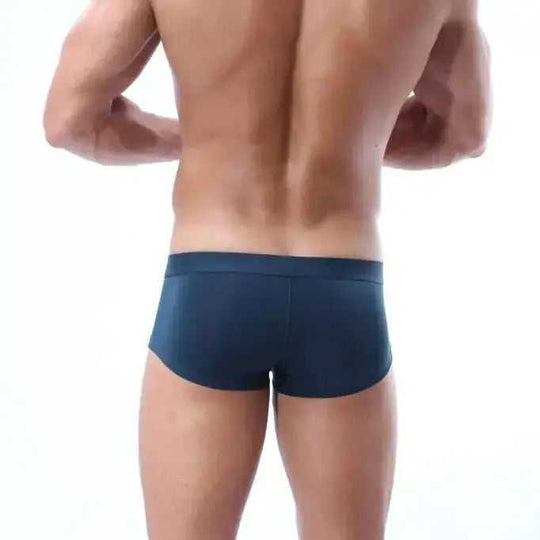 Men's Nylon Sports Boxer Swim Trunks - Quick-Dry Breathable M - scale comparison view