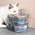 Pet Cat Dog Stainless Steel Automatic Circulation Water Dispenser Intelligent Fountain Pets Accessories Meifu Market
