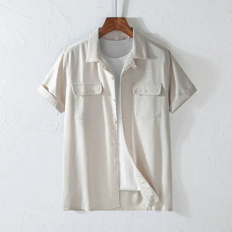 heavyweight cotton shirt | breathable workwear shirt | vintage work shirt | ultrasonic cleaning