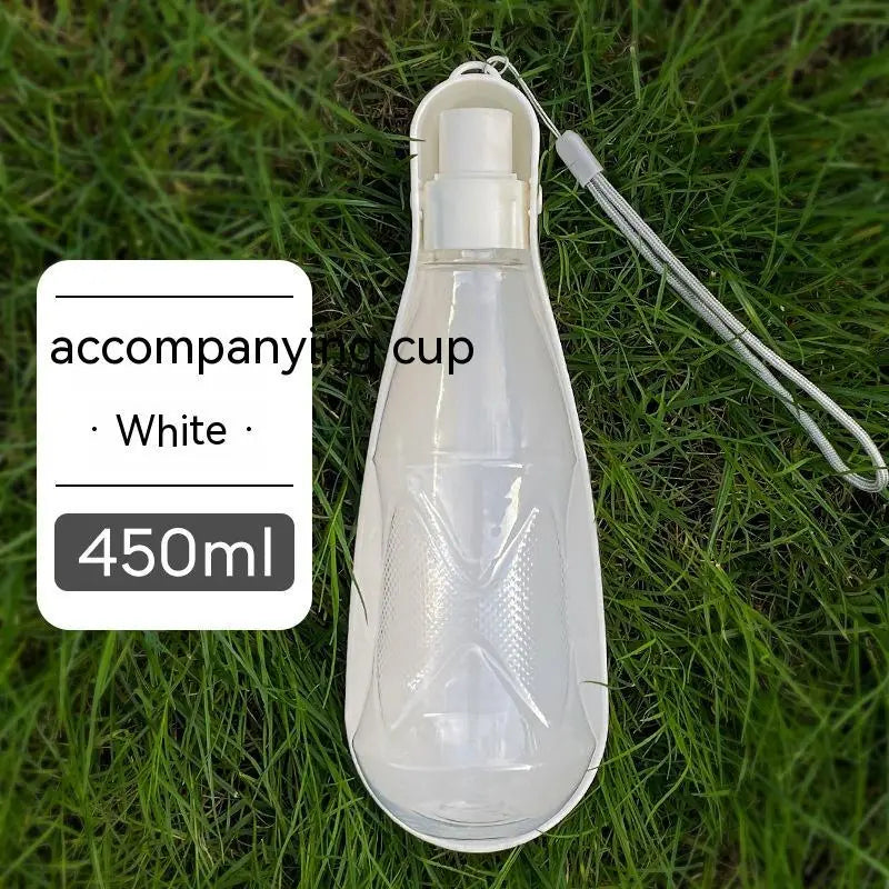 Pet Water Cup Outdoor Portable Folding Dog Water Bottle 550ml Large Capacity Medium To Large Dog Drinking Bottle Meifu Market