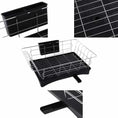 stainless-steel sink drainer | heavy-duty kitchen rack | over-sink dish drying rack | energy saving