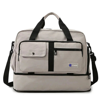 large-capacity travel bag | water-resistant nylon material | crossbody handbag for women | ultrasonic cleaning