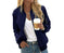 Women's Vintage Bomber Jacket - Casual Baseball Jacket with Zipper | Street Style Outerwear Meifu Market