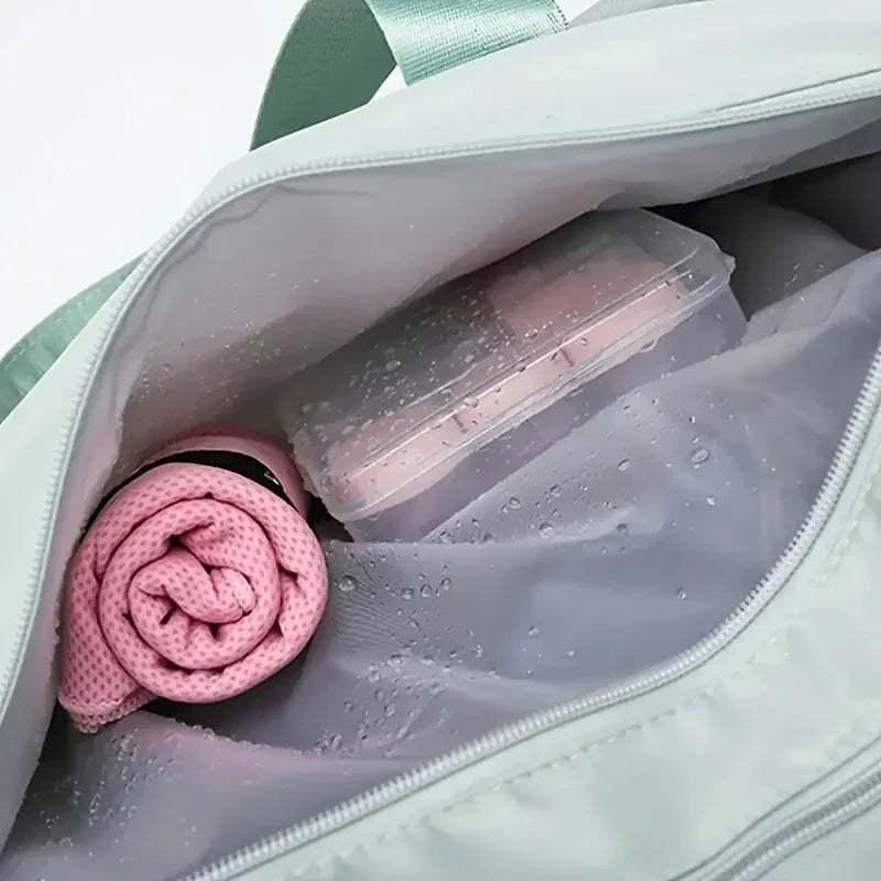 ultra-lightweight duffel bag | large capacity sports bag | durable zipper travel bag | energy saving