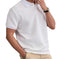Asymmetric Jacquard Polo – Men's Button Placket Fashion Shirt