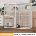 Cat Cage Indoor Home Cat Villa Super Large Free Space Cattery Exclusive For Cats Cat Nest Three-layer Double Layer Cat House Meifu Market
