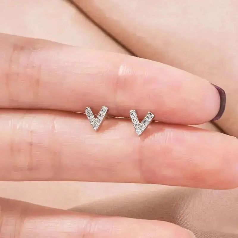 lightweight geometric stud earrings | everyday fashion jewelry set | gift for her jewelry | energy saving