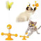 automatic rotating cat toy | interactive cat scratcher | dental cleaning cat toy | energy saving