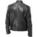 genuine pu leather jacket | slim fit leather coat | waterproof faux leather jacket | ultrasonic cleaning