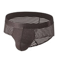 Men's Large Mesh Low Waist Wide Belt Briefs Meifu Market