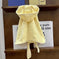 Dog Four Seasons Can Wear Bath Dry Bathrobe M - reverse side showing construction