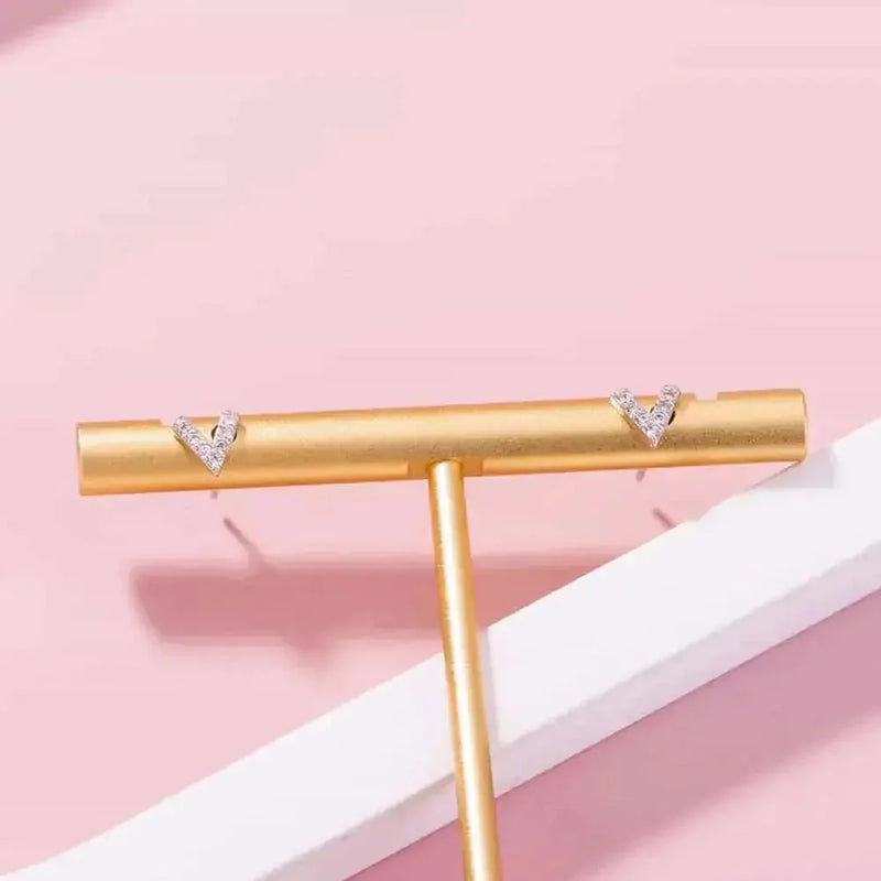 lightweight geometric stud earrings | everyday fashion jewelry set | gift for her jewelry | ultrasonic cleaning