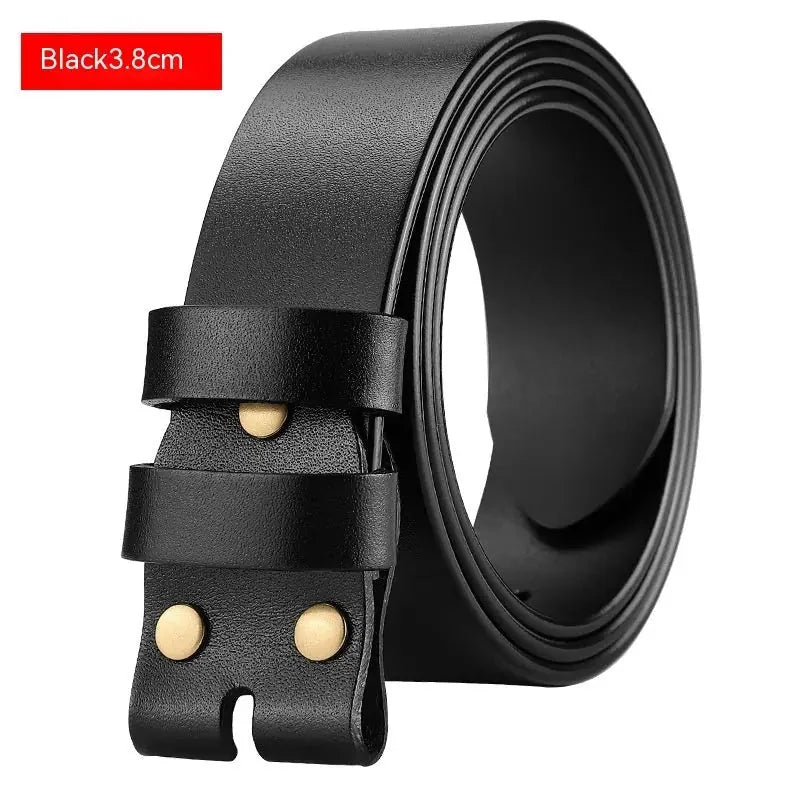 genuine cowhide leather belt | full-grain leather construction | 15 inch wide mens belt | energy saving