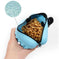 Dog Treat Pouch - Training Bag Waist Pack with Silicone Storage Pink - wilderdog dog training treat pouch detail view
