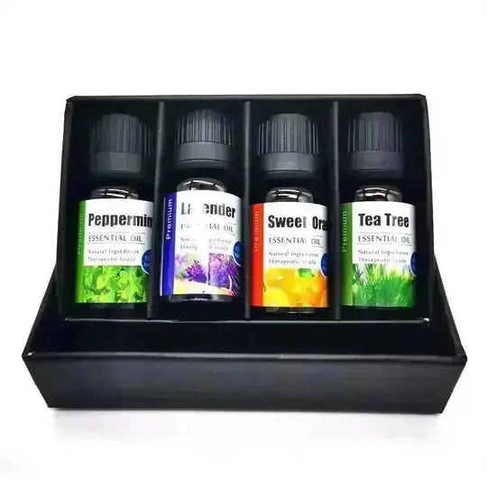 4 sticks essential oil set massage essential oil - lifestyle (pattern: check)