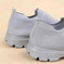 breathable knit fabric shoes | lightweight walking sneakers women | slip-on running flats | ultrasonic cleaning