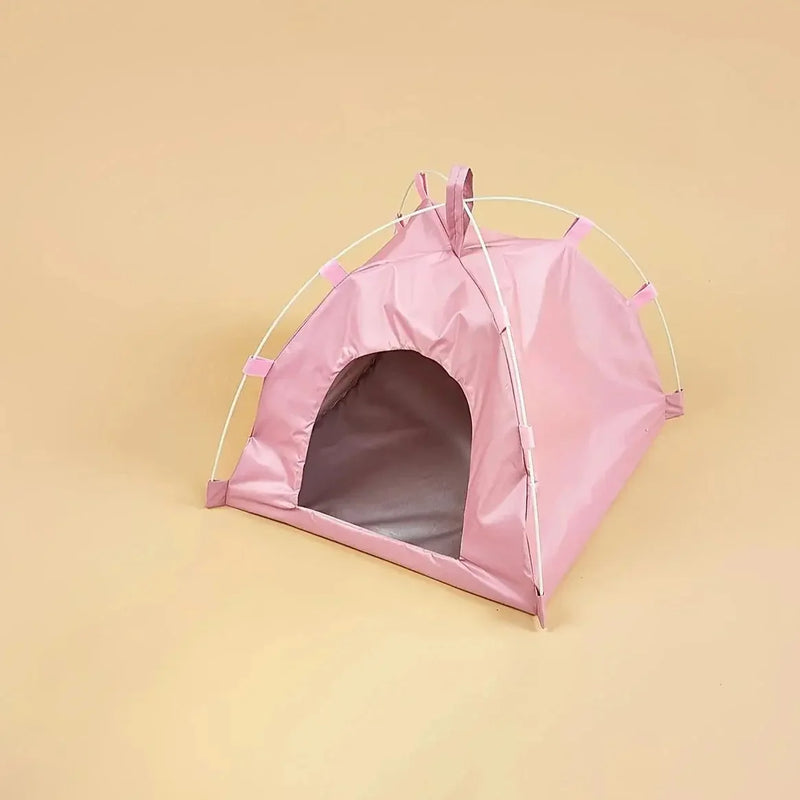 foldable pet tent with mat | waterproof pet tent | portable dog tent | ultrasonic cleaning