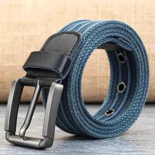 heavy-duty polyester canvas belt | adjustable waistband pants belt | durable woven belt for work pants | ultrasonic cleaning