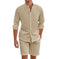 lightweight cotton fabric | breathable summer outfit | casual beachwear set | energy saving