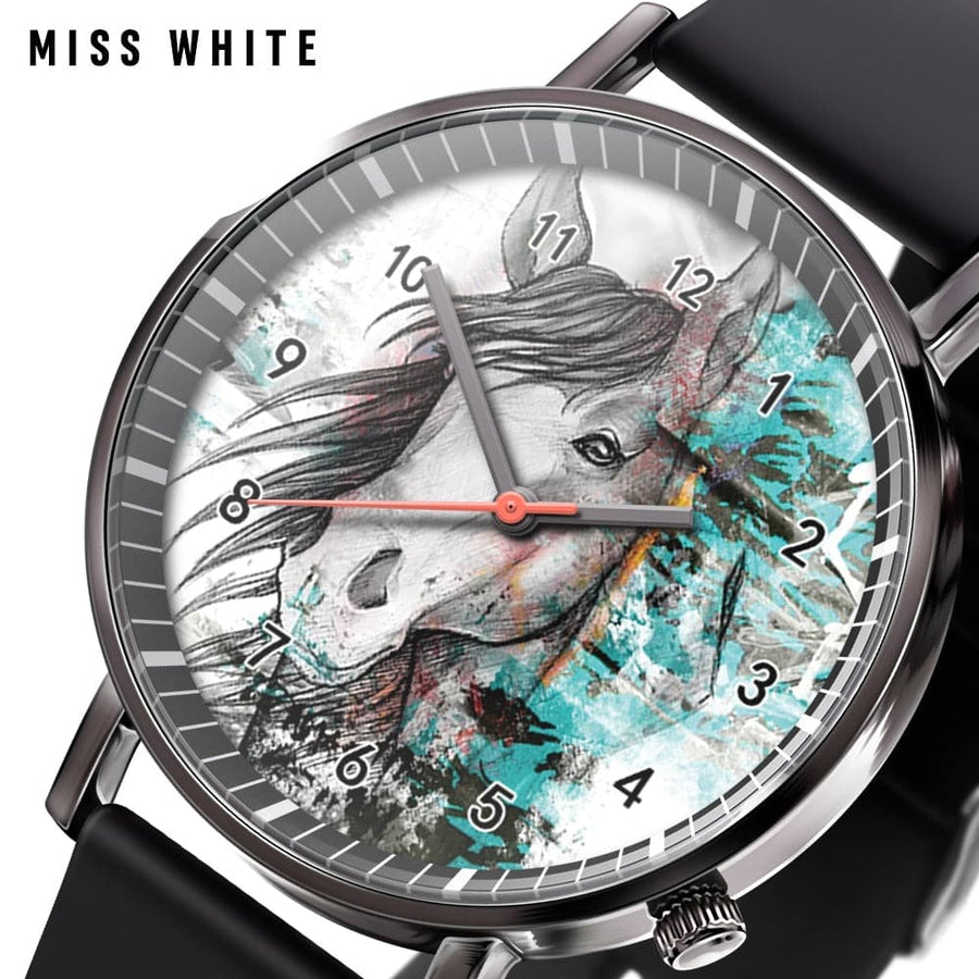 Watch Animal Cool Horse Watches Quartz Fashion Sports Wrist Watch