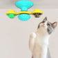 Cat Rotating Windmill Multi-Function Toys Itch Scratching Device Teeth Shining Toy 