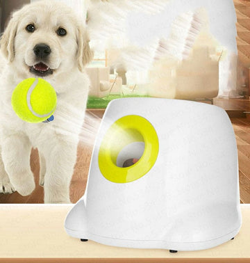 Dog Pet Automatic Interactive Ball Launcher 