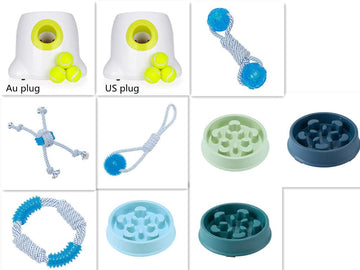 Dog Pet Automatic Interactive Ball Launcher 