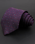 New Classic Men's Ties Neck Ties 8cm Plaid Striped Floral Ties for Formal Business Luxury Wedding Party Neckties Gravatas Gift - Meifu Market