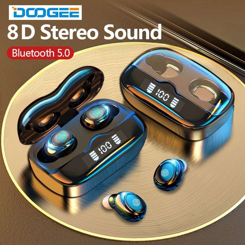Bluetooth Earbuds Headphones for Doogee Wireless Earphones in Ear