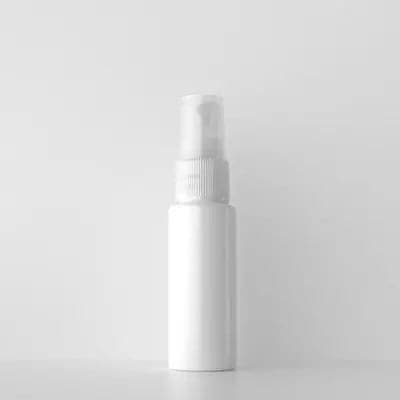 Miniature White Plastic Bottle with Mist Spray |Empty Perfume Sprayers