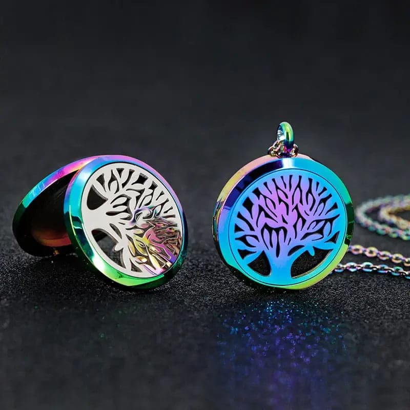 Top Quality Stainless Steel Aromatherapy Locket Necklaces Gift 