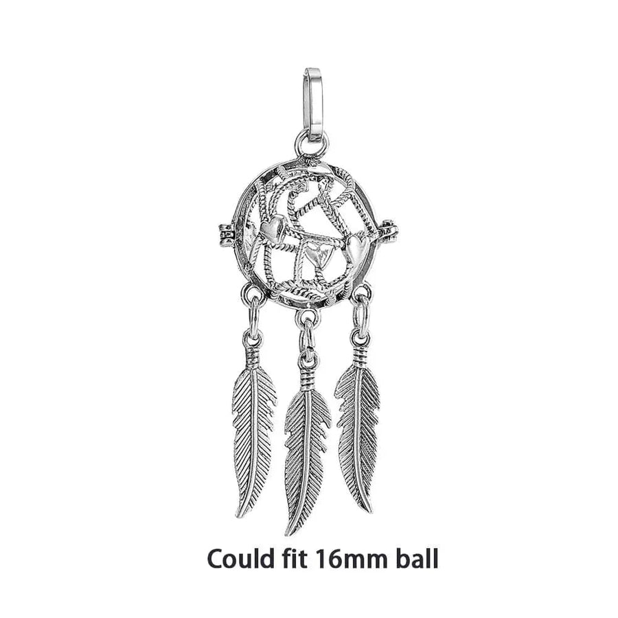 Elegant Hollow Cage Ball Box Necklaces with DIY Perfume Jewelry   