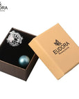 EUDORA 18mm Pregnancy Bola Ball Pink Crystal Lockets Necklace K224