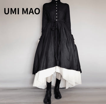 UMI MAO Dark Wind Retro Two-piece Spring Autumn Yohji Yamamoto 