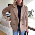 Women's Elegant Wool Stitching Woolen Coat Commuter Suit Meifu Market
