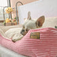 Removable And Washable Plush Warm Pet Kennel Dog Bed 