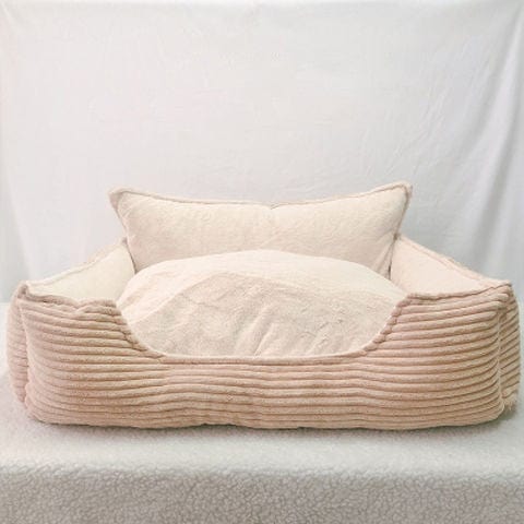 Removable And Washable Plush Warm Pet Kennel Dog Bed 