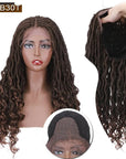 Lace Front Culy Braids Wig Braid Goddess Braided Wig