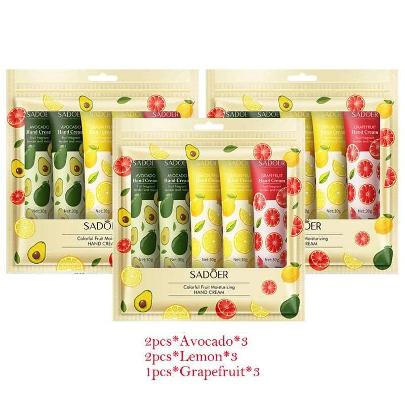Avocado Sakura Hand Cream Sets - Moisturizing & Anti-Wrinkle Skincare
