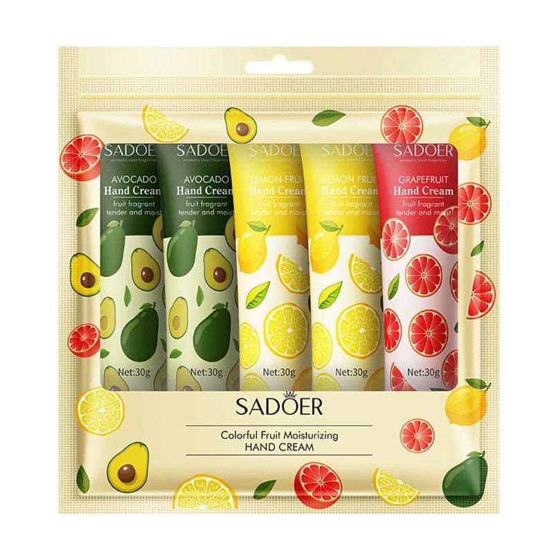 Avocado Sakura Hand Cream Sets - Moisturizing & Anti-Wrinkle Skincare 