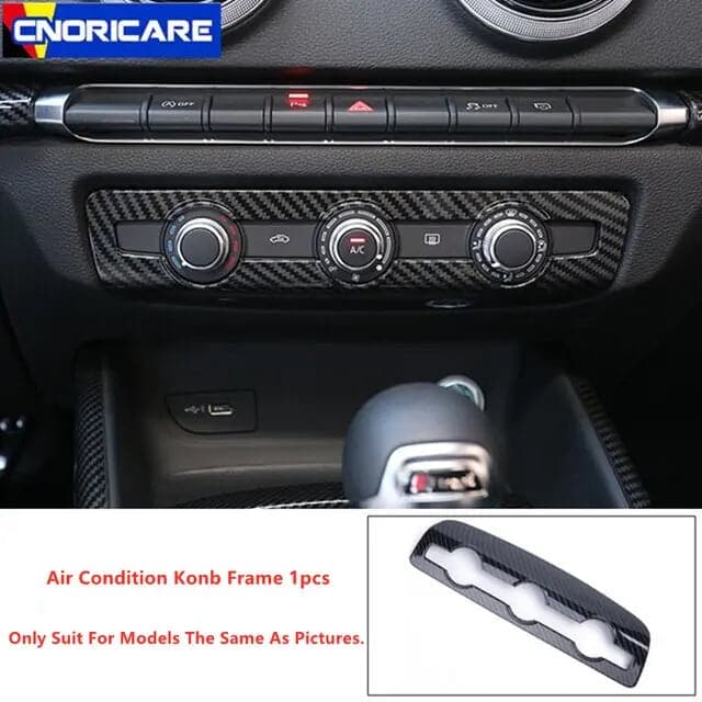 Audi A3 8V 2014-18 Carbon Fiber Gear Shift Frame & Air Condition Outle