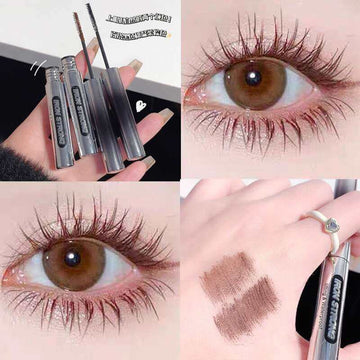 Top-Grade 3D Black Brown Eyelash Mascara | Small Brush & Waterproof 