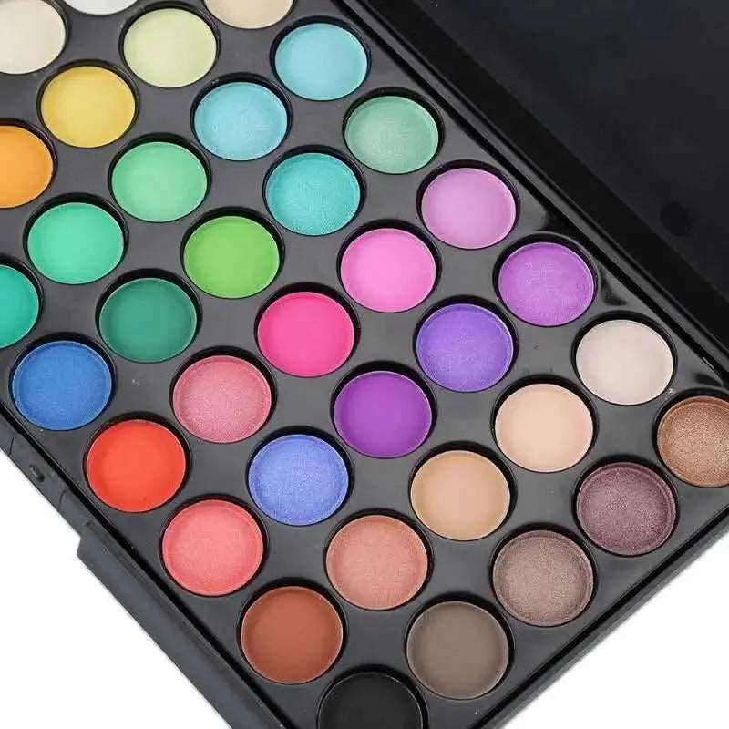 40 Colors Matte Eyeshadow Palette | Long Lasting Waterproof Eye Makeup 