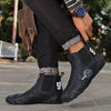 Men Boots 2024 Warm Cotton Shoes Handmade Outdoor Sneakers 