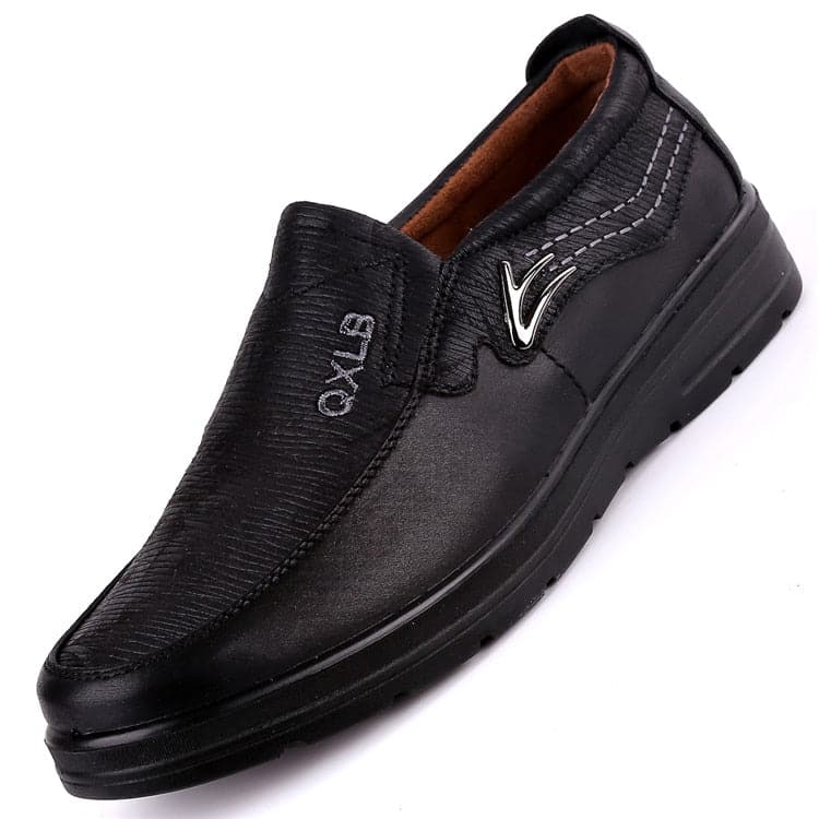 Upscale Men Casual Shoes Fashion Leather Shoes 