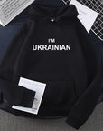 Ukrainian Sweatshirt Women Men Power Patriotic Hooded Sweatshirt