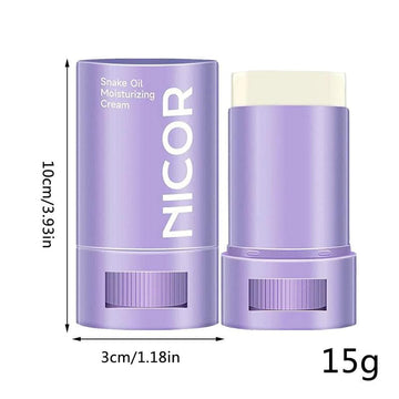 Skin Lifting Moisturizing Balm Stick Facial Moisturizer With Snake Oil Multipurpose Skincare For Relieves Dry Skin Improves Neck 