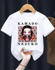Nezuko Chibi T-Shirts | Kimetsu no Yaiba Anime Apparel for Kids