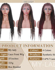 Braided Lace Front Wig Box Braids Wig